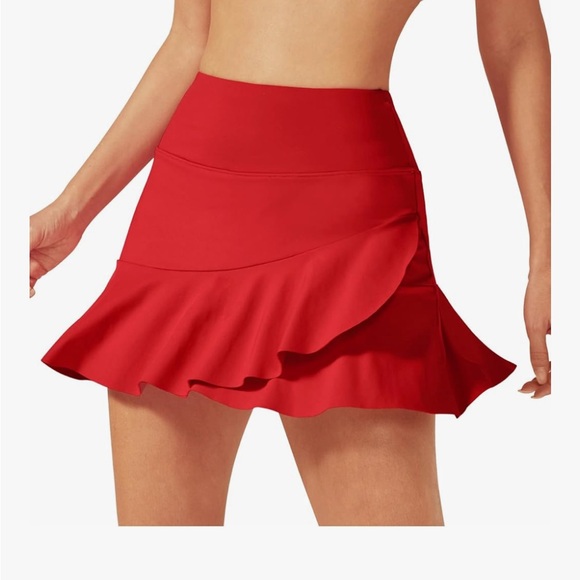 Red Women's Skirt